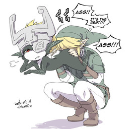armor blonde_hair boots bored breath butt butt_grab clothed clothing cunnilingus disinterested_sex duo ear_piercing female footwear hair hand_on_butt hat headgear headwear helmet human_on_humanoid humanoid_pointy_ears interspecies larger_male looking_at_viewer lying male male/female not_furry oral piercing pointy_ears red_eyes sex shoes shortstack shortstack_female simple_background size_difference smaller_female text unimpressed vaginal white_background kanya_pyi third-party_edit nintendo the_legend_of_zelda twilight_princess link midna human humanoid hylian mammal twili 1:1 2015 english_text hard_translated translated translation_edit