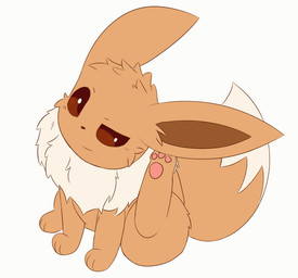 ambiguous_gender blinking brown_body brown_eyes brown_fur ears_up feral fluffy fluffy_tail fur mane pawpads paws quadruped scratching_ear simple_background sitting sitting_on_ground solo tail white_background white_body white_fur white_mane gooeyarts nintendo pokemon eevee generation_1_pokemon pokemon_(species) 2023 2d_animation animated animated_png flat_colors frame_by_frame loop short_playtime