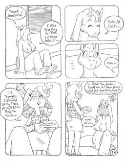 adolescent age_difference anthro antlers awkward big_breasts blinds blush blush_lines blushing_profusely bottomwear breasts carrying_clothing clothed clothed/nude clothed_anthro clothed_female clothing dialogue duo embarrased_female embarrassed eyelashes female flushed flustered freckled_face freckles fully_clothed fully_clothed_anthro fully_clothed_female genitals high_school horn long_ears long_eyelashes male mature_anthro mature_female nipples nude nude_anthro nude_female office pattern_clothing pattern_shirt pattern_topwear plaid plaid_clothing plaid_shirt plaid_topwear school shirt skirt speech_bubble spread_legs spreading stuttering text topwear vulva window young circe_(artist) deltarune undertale_(series) noelle_holiday toriel toriel_(deltarune) bovid caprine deer goat mammal new_world_deer reindeer black_and_white comic english_text hi_res monochrome traditional_media_(artwork)