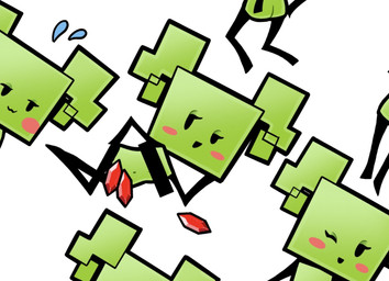 :3 bedroom_eyes black_arms black_legs blush blush_stickers butt censor_bar censored_breasts female female_humanoid green_body green_hair hair hand_on_hip hand_on_own_cheek hand_on_own_hip looking_at_viewer lying narrowed_eyes navel nude nude_female nude_humanoid on_side one_eye_closed open_mouth open_smile pigtails pink_blush rubee seductive simple_background smile solo white_background wink winking_at_viewer squogs mario_bros nintendo paper_mario mimi_(paper_mario) humanoid 2026 censored digital_media_(artwork) hi_res