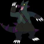 ambiguous_gender solo reallydarkandwindie fakemon barbaliga crocodilian lizard reptile scalie 1:1 alpha_channel digital_media_(artwork) hi_res