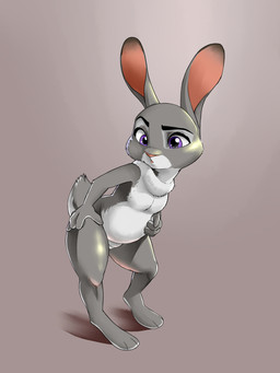 3_toes 4_fingers anthro belly biped breasts countershade_face countershade_fur countershade_neck countershade_tail countershade_torso countershading dewlap_(anatomy) dipstick_ears ear_markings eyebrows featureless_breasts feet female female_anthro fingers fur gradient_background grey_background grey_body grey_fur iris markings multicolored_ears nude nude_anthro nude_female open_mouth pink_inner_ear pink_nose pregnant pregnant_anthro pregnant_female pupils purple_eyes raised_eyebrow scut_tail semi-anthro short_tail simple_background small_breasts snout solo tail toes zigrock001 disney zootopia judy_hopps lagomorph leporid mammal rabbit 2018 absurd_res digital_media_(artwork) hi_res