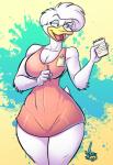 2014 anthro avian bird breasts clothed clothing daisy_duck disney duck female hair jaeh notepad open_mouth pen solo standing white_hair
Rating: Safe
Score: 1
User: Finchmaster
Date: February 20, 2014