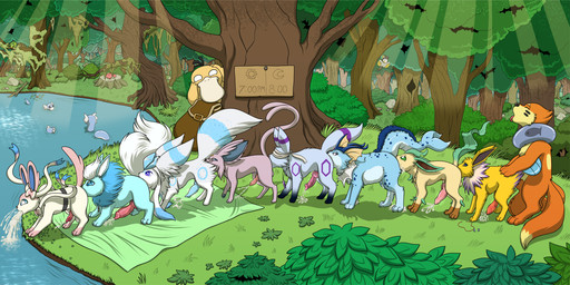 abdominal_bulge ahegao all_the_way_through anal anal_penetration animal_genitalia animal_penis balls big_balls big_penis blindfold bodily_fluids bulge canine_genitalia canine_penis cum cum_from_mouth cum_from_nose cum_in_mouth cum_in_nose cum_inside cum_on_ground cum_through cum_vomit cumshot ejaculation eyewear female feral forest forest_background forest_sex genital_fluids genitals glasses group group_sex huge_penis hyper hyper_genitalia hyper_penis looking_pleasured male male/female multiple_penetration nature nature_background oh_god orgasm outside_sex penetration penis plant sex train_position tree what feralcatalyst nintendo pokemon soggy_(soggybuizel) buizel cherrim dratini eeveelution emolga espeon generation_1_pokemon generation_2_pokemon generation_4_pokemon generation_5_pokemon generation_6_pokemon jolteon leafeon pokemon_(species) psyduck spinarak sylveon umbreon vaporeon hi_res