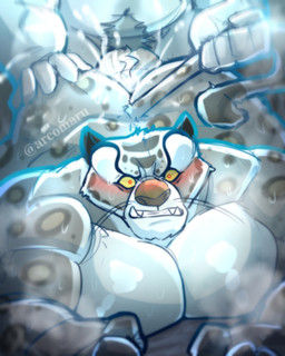 anal anal_penetration anthro anthro_on_anthro anthro_penetrated anthro_penetrating anthro_penetrating_anthro aroused aroused_by_another aroused_face aroused_male barazoku belly_hair biceps big_bottom big_butt big_muscles big_pecs blush blush_lines bodily_fluids body_hair butt butt_grab clenched_teeth cum cum_in_ass cum_inside cum_on_another cum_on_another's_butt cum_on_own_penis cum_on_partner cum_on_partner's_butt cum_on_penis cum_on_self cum_spurt cumming_from_anal_sex cumming_from_penetration cumshot cumshot_in_ass dominant dominant_anthro dominant_male duo ejaculating_on_another ejaculating_on_self ejaculating_while_penetrating ejaculation ejaculation_while_penetrating fangs fist fur genital_fluids genitals grey_body grey_fur hand_on_butt happy_trail holding_butt humping lying lying_on_ground male male/male male_penetrated male_penetrating male_penetrating_male manly markings muscular muscular_anthro muscular_arms muscular_bottom muscular_male nude nude_anthro nude_male on_front on_ground one_sided_climax orgasm pecs penetration penile penile_penetration penis penis_in_ass pounding_ass prison prison_guard prison_sex prisoner pubes red_eyes rough_sex rubbing_butt secretly_loves_it sex spots spotted_body spotted_fur spotted_markings spotted_tail stroking_butt submissive submissive_anthro submissive_male sweat sweatdrop sweaty_arms sweaty_back sweaty_body sweaty_butt sweaty_chest sweaty_face tail tail_grab tail_markings teeth thick_arms thrusting thrusting_forward tough_guy vein veiny_penis white_body white_fur yellow_eyes arcomaru dreamworks kung_fu_panda tai_lung_(kung_fu_panda) felid mammal pantherine rhinoceros snow_leopard 4:5 hi_res