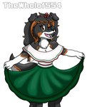 anthro female mexican solo thewholof554 independence_day_(mexico) layla_(thewholof554) canid canine canis collie domestic_dog herding_dog mammal pastoral_dog rough_collie sheepdog