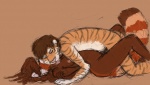 734 alex anthro breasts charlie couple duo feline female licking love male mammal red_panda sex sketch straight tiger tongue
Rating: Explicit
Score: 0
User: Anomynous
Date: November 02, 2008