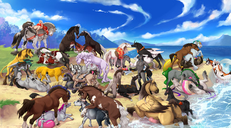 5_fingers 69_position alcohol anal anal_penetration anatomically_correct anatomically_correct_anus anatomically_correct_genitalia anatomically_correct_penis anatomically_correct_vulva animal_genitalia animal_penis animal_vulva anthro anthro_on_feral anus appaloosa_(marking) areola ass_up back_stripes balls beach beard bestiality beverage big_balls big_penis big_teats bikini black_balls black_body black_hair black_horn black_mane black_penis black_tail black_vulva blonde_hair blonde_mane blue_eyes blue_horn blush bodily_fluids breasts brown_body brown_eyes brown_hair brown_mane brown_tail butt butt_grab buttplug buttplug_in_ass buttplug_insertion clitoris clothed clothing clothing_aside cloud cocktail cocktail_garnish cocktail_glass container cum cum_in_ass cum_in_mouth cum_in_vagina cum_inside cum_on_balls cum_on_butt cum_on_face cum_on_ground cum_on_leg cum_on_penis cum_on_tail cum_while_penetrated cunnilingus cup dappled dock_(anatomy) double_penetration drinking_glass duo ear_piercing ear_ring equine_anus equine_genitalia equine_penis equine_vulva erection eyebrows eyelashes eyes_closed eyeshadow eyewear facial_hair facial_markings feathering fellatio female female_penetrated feral feral_on_feral feral_penetrated feral_penetrating fingers food french_kissing from_behind_position from_front_position fruit fur gem genital_fluids genitals glass glass_container glass_cup grass green_eyes green_hair green_mane green_tail grey_body group group_sex hair halter hand_on_butt hand_on_hip hat head_markings headgear headwear herm hooves horn horn_grab inflatable intersex intersex/female intersex/male interspecies intraspecies intraspecies_bestiality jewel_buttplug jewelry kissing larger_female larger_male leaking_cum long_ears long_horn looking_at_another looking_back looking_down looking_pleasured looking_up lying makeup male male/female male/male male_penetrating male_penetrating_female mane markings mating_grip melon missionary_position mottled mottled_genitalia mottled_penis mountain mounting multicolored_body multicolored_hair nipples nude object_in_ass on_back on_front on_top open_mouth oral oral_penetration orange_eyes orange_gem outside_sex penetration penile penile_penetration penis penis_in_ass penis_in_mouth penis_in_vagina piercing pink_anus pink_balls pink_hair pink_mane pink_penis pink_vulva plant plug_(sex_toy) plug_insertion puffy_anus purple_eyes raised_tail red_eyes red_hair red_mane red_tail ring_piercing saliva sex sex_toy sex_toy_in_ass sex_toy_insertion sitting size_difference smaller_female smaller_male smile spitroast spread_legs spread_vulva spread_wings spreading sunglasses swimwear swimwear_aside tail tail_anus tail_wraps tan_tail teats teeth text threesome tongue tongue_out trio two-piece_swimsuit two_tone_body two_tone_hair two_tone_tail vaginal vaginal_fluids vaginal_penetration vulva water watermelon watermelon_slice white_body white_hair white_hooves white_horn white_mane white_tail wings wraps yellow_body yellow_eyes kamilazu celtic_mythology european_mythology mythology aleu_moonshadow alisian alpha_(horsyaround) alterion_(alter) amethyste_(shgold) apollo_diamond argus_(carenathziroth) calista_(shgold) cohasset dain_unicorn dolero fulguris gwynfallin_(drakengarth) hetra_vail_(egyptian_jackal12) hunter_(broodsky) jarhad_(jabrika) kanna_(angellsview3) kaz_(kazma117) lamia_(kamilazu) marmor_(mrub) mustang_(carenathziroth) ninya_(angellsview3) orion_(alter) pandora_(dain_unicorn) pisces_kelp_(fursona) rayne_dal'ren rozalia_(haflinger) skugga_(skuggamul) summer_popsicle_(draconic_thistle) titian_(kamilazu) tsaany_(mystereq) wind_(marleybraun) zaharah_(character) zephyr_(shgold) appaloosa arabian_horse dolehest draft_horse draft_mule equid equine fjord_horse horse hybrid kelpie mammal mule mythological_creature mythological_equine pegasus unicorn winged_unicorn zebra 2024 artist_name digital_media_(artwork) english_text hi_res