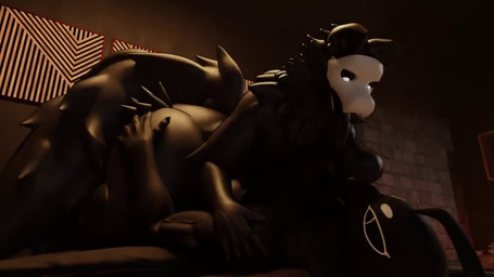 anal anal_penetration anthro anthro_on_anthro anthro_penetrated anthro_penetrating anthro_penetrating_anthro bed big_butt big_penis black_body black_feathers black_fur butt cowgirl_position duo feathers femboy from_front_position fur furniture genitals hand_on_butt hip_tuft huge_butt huge_penis hyper hyper_genitalia hyper_penis male male/male male_penetrated male_penetrating male_penetrating_male on_bottom on_top penetration penile penile_penetration penis penis_in_ass sex thick_thighs tuft syntaxerror raguda_(modeler) valorlynz_(modeler) changed_(video_game) hail_(7th-r) puro_(changed) avian bird canid canine canis galliform goo_creature mammal phasianid quail wolf 16:9 2025 3d_(artwork) 3d_animation animated digital_media_(artwork) loop no_sound short_playtime video widescreen