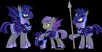 armor bat_wings fangs female feral group headgear helmet male melee_weapon membrane_(anatomy) membranous_wings polearm pupils simple_background slit_pupils spear teeth transparent_background weapon wings yellow_eyes vector-brony hasbro my_little_pony bat_pony equid mammal 2015 absurd_res alpha_channel hi_res