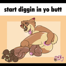 4_toes anal anal_fisting anal_penetration anthro anus autofisting autopenetration backsack balls bodily_fluids breath butt countershade_feet countershading feet fisting foreskin genital_fluids genitals glistening humanoid_feet humanoid_genitalia humanoid_penis male male_penetrated masturbation nude panting penetration penis perineum plantigrade precum presenting presenting_hindquarters saggy_balls solo toes zankytime zanky canid mammal 1:1 2d_animation animated frame_by_frame hi_res high_framerate meme no_sound short_playtime webm