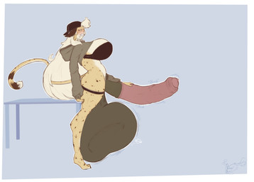 anthro anthro_on_anthro backwards_baseball_cap backwards_hat balls baseball_cap big_balls big_breasts big_penis blush bodily_fluids bra breasts butt clenched_teeth clothing cock_vore condom cum death digestion duo fatal_vore female fur furniture genital_fluids genitals gynomorph hair hat headgear headwear hoodie humanoid_genitalia humanoid_penis intersex intersex/female markings multicolored_body multicolored_fur penile penis pink_eyes predator/prey pubes retracted_balls sexual_barrier_device side_boob spots spotted_body spotted_fur table tail teeth thick_thighs tomboy topwear underwear unwilling_prey vore white_hair wide_hips yellow_body yellow_fur chowwichowwi alex_(itsnafulol) cheetah domestic_cat felid feline felis mammal absurd_res hi_res