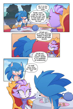 anthro beverage clothing container cup dialogue duo female food furniture gloves hair handwear hero kiss_on_hand kissing male male/female outside ponytail princess romantic romantic_couple royalty silhouette sitting smile speech_bubble table tea tea_cup teapot text emerald_kora sega sonic_dream_team sonic_shuffle sonic_the_hedgehog_(series) ariem_(sonic) blaze_the_cat lumina_flowlight sonic_the_hedgehog bovid caprine domestic_cat eulipotyphlan fairy felid feline felis hedgehog mammal sheep comic english_text hi_res
