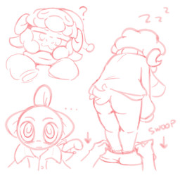 anthro assisted_exposure big_butt butt disappointed duo male pantsing silly slightly_chubby smug tired young young_male mouse_kenny roblox toons_universe nimbus_(toons_universe) teipo_(toons_universe) amphibian bovid caprine humanoid mammal sheep tadpole 1:1 sketch_page