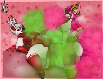 anthro anus areola balls belly big_areola big_balls big_breasts big_knot big_penis bodily_fluids breasts breath burp_cloud burp_fetish burping butt couples duo fart fart_cloud fart_fetish farting_on_penis farting_together farting_while_penetrated from_front_position gas genital_fluids genitals green_fart_cloud gynomorph holidays huge_balls huge_knot huge_penis hyper hyper_balls hyper_genitalia hyper_penis intersex intersex/intersex jiggle_physics jiggling knot knotted_penis leaking_precum looking_pleasured lying missionary_position musk musky_balls musky_body musky_butt musky_penis nipple_piercing nipples on_back overweight panting penis piercing precum puffy_anus raised_leg romantic romantic_couple saliva saliva_string sex size_difference slightly_chubby spiked_piercing spread_legs spreading steam sweat sweatdrop sweaty_balls sweaty_body sweaty_breasts sweaty_butt sweaty_genitalia sweaty_legs sweaty_thighs thick_thighs tongue tongue_out wrongcable mythology valentine's_day folfie_winter seraris ailurid canid canine canis deer dragon dragonfruit_(elvche) eastern_dragon fox hybrid mammal mythological_creature mythological_scalie red_panda scalie wolf absurd_res hi_res