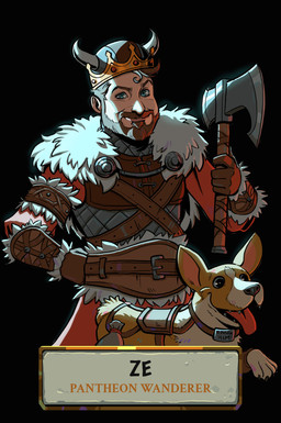 4_toes 5_fingers ambiguous_feral ambiguous_gender armband armor arms_bent axe beard belt black_background black_claws black_eyes black_nose blue_eyes bottomwear brown_armband brown_beard brown_belt brown_body brown_collar brown_eyebrows brown_facial_hair brown_fur brown_hair claws closed_smile clothed clothed_human clothed_male clothing coin_pouch collar duo eyebrows facial_hair feet feral fingers fully_clothed fully_clothed_human fully_clothed_male fur fur_trim_(clothing) gauntlets gloves hair hand_on_hip hand_on_own_hip handwear headgear helmet holding_axe holding_object horn horned_helmet larger_human larger_male left-handed light male male_human mouth_closed multicolored_body multicolored_fur open_mouth open_smile paws pink_inner_ear red_bottomwear red_clothing red_shirt red_skirt red_tongue red_topwear saddle sharp_teeth shirt short_hair simple_background size_difference skirt smaller_ambiguous smaller_feral smile smiling_at_viewer teeth text text_box toe_claws toes tongue tongue_out topwear two_tone_body two_tone_fur viking viking_helmet white_body white_fur spaniel_reyes hades_(game) real_world hashbrown_(zeroyalviking) steven_(zeroyalviking) canid canine canis domestic_dog herding_dog human mammal pastoral_dog welsh_corgi 2024 character_name colored digital_drawing_(artwork) digital_media_(artwork) english_description english_text hi_res lighting shaded