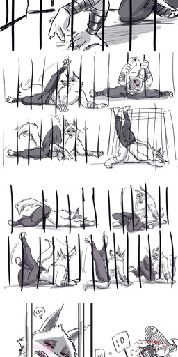 anime_nosebleed anthro aroused audience bisexual blood blush bodily_fluids cage dancing female group happy in_cage interspecies male male/female male/male nosebleed polyamory provocative smile teasing tongue turned_on ultimatellurker dreamworks puss_in_boots_(franchise) death_(puss_in_boots) kitty_softpaws perrito_(puss_in_boots) puss_in_boots_(dreamworks) canid canine canis chihuahua domestic_cat domestic_dog felid feline felis mammal tabby_cat toy_dog wolf absurd_res hi_res