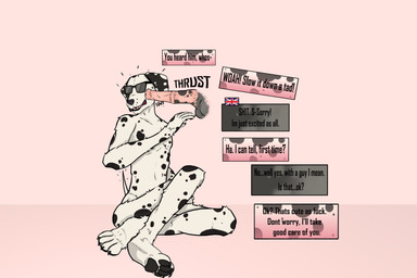 animal_genitalia animal_penis anthro biped black_spots blind claws cockslap dialogue disability disembodied_penis duo equine_genitalia equine_penis eyewear feet finger_claws fingers fur genitals glasses handpaw male male/male male_anthro markings nude nude_anthro open_mouth pawpads paws penile penis slap solo_focus sound_effects spots spotted_body surprised text union_jack wearing_glasses white_body white_fur familiar_nobody canid canine canis dalmatian domestic_dog mammal 3:2 english_text hi_res