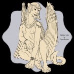 animal_body breasts busty_feral feathered_wings feathers female feral humanoid_face jewelry nipples simple_background solo tail transparent_background wings cuprohastes mythology felid mammal mythological_creature mythological_sphinx 1:1 alpha_channel digital_drawing_(artwork) digital_media_(artwork) line_art