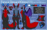 anthro bits breasts ethio female genitals nipples pussy shadowlack solo tail text thick_thighs wings temrin mythology pendragon temrin_sanjem canid canine canis dragon ethiopian_wolf felid feline hybrid mammal mythological_creature mythological_scalie scalie serval vampire english_text model_sheet