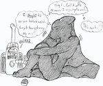 anthro asphyxiation bound breath_play dialogue encasement latex male pokeball sensory_deprivation snuff solo text vacuum ebonyrubberwolf nintendo pokemon generation_1_pokemon pikachu pokemon_(species) english_text graphite_(artwork) monochrome traditional_media_(artwork)