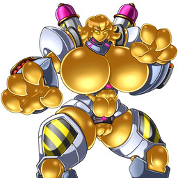 4_fingers big_breasts big_hands big_muscles breasts cybernetics featureless_breasts female fingers genitals goo_hair huge_breasts huge_muscles hyper hyper_muscles looking_at_viewer machine mouthless muscular pseudo_hair simple_background solo standing thick_thighs vulva white_background yellow_body yellow_eyes adjatha trials_in_tainted_space pa-x_(tits) cyborg goo_creature goo_humanoid humanoid 1:1 2026 hi_res story story_in_description