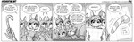 amber_(sequential_art) anthro black_and_white candy candy_cane clothing comic conditional_dnp dessert dialogue dildo english_text eurasian_red_squirrel female food food_fetish fur greyscale group hair humor jade_(sequential_art) jollyjack mammal monochrome rodent scarlet_(sequential_art) sciurid sequential_art sex_toy suggestive suggestive_food text tree_squirrel violet_(sequential_art)