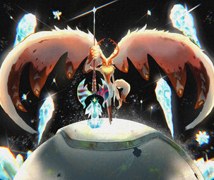 ambiguous_gender antares_(kirby_and_the_forgotten_land) anthro antlers biped black_fingernails black_nails black_sclera chest_tuft colored_nails cosmic_background countershading crystal detailed_background digitigrade dipstick_tail fingernails fluffy fluffy_tail front_view fur head_wings holding_melee_weapon holding_object holding_polearm holding_spear holding_weapon horn huge_wings looking_at_viewer markings melee_weapon mouthless multicolored_body multicolored_fur nails neck_tuft night polearm pupils red_body red_fur sky solo spacecraft spear stab star starry_background starry_sky tail tail_markings tan_body tan_fur tuft unusual_wing_placement vehicle weapon white_body white_fur white_pupils wings tofu_dynamite kirby_(series) kirby_and_the_forgotten_land nintendo chaos_elfilis alien chinchilla chinchillid mammal rodent starling_(kirby) 2026 chromatic_aberration digital_drawing_(artwork) digital_media_(artwork) full-length_portrait japanese_description portrait
