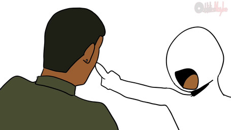 anthro bald black_hair bow_ribbon brown_body brown_skin dialogue eyewear floating_eyebrows glasses group hair knife machine male music n-word_pass profanity racial_slur signpost simple_background slur train vehicle white_background white_body white_skin yelling young odditiesmaybe sound_warning caillou cyberchase dragon_tales grand_theft_auto grand_theft_auto_v mattel mythology nelvana pbs rockstar_games scholastic the_magic_school_bus thomas_and_friends arnold_perlstein caillou_(character) digit_(cyberchase) lamar_davis ord_(dragon_tales) thomas_the_tank_engine animate_inanimate avian bird dire_machine dire_train dire_vehicle dragon human living_machine living_train living_vehicle mammal mythological_creature mythological_scalie robot scalie 16:9 animated censored crossover hi_res long_playtime loop sound video widescreen