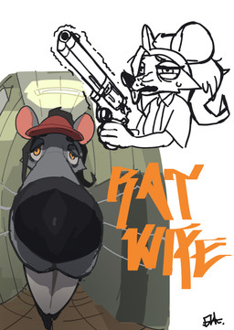 anthro biped clothed clothed_anthro clothed_female clothing female fingers front_view fur gun hair hat headgear headwear ranged_weapon solo teeth weapon whiskers el-k mammal mouse murid murine rodent 2025 absurd_res digital_drawing_(artwork) digital_media_(artwork) hi_res