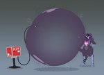 air_inflation anthro armored_boots balls big_balls big_breasts big_penis black_mouth breasts clothing footwear foreskin_ballooning foreskin_inflation genitals grey_background grey_clothing grey_footwear grey_inner_ear grey_shoes gynomorph hand_on_hip hand_on_own_hip hose hose_in_foreskin hose_inflation huge_penis hyper hyper_inflation implied_popping inflation intersex looking_at_viewer motion_lines no_pupils onomatopoeia open_mouth open_smile penis purple_body purple_ears shoes simple_background smile smiling_at_viewer solo sound_effects swelling text three-quarter_view tongue white_eyes white_nose white_tongue beeblimp jalpunny third-party_edit epic_games fortnite raven_team_leader bear mammal 2025 color_edit colored digital_media_(artwork) flat_colors hi_res