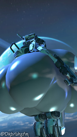 big_breasts big_butt big_penis breasts butt genitals gun huge_breasts huge_butt hyper hyper_butt machine male penis ranged_weapon solo thick_thighs weapon ok_bruh electronic_arts respawn_entertainment titanfall robot spectre_(titanfall) 3d_(artwork) 9:16 digital_media_(artwork) hi_res source_filmmaker_(artwork) busty_boy_(lore)