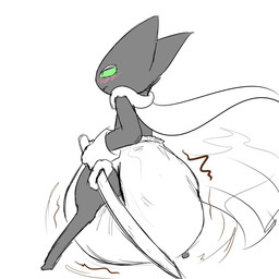 anthro blush diaper feces male pooping simple_background soiled_diaper soiling soiling_diaper solo unclean_diaper used_diaper using_diaper sinningsneasel cartoon_network mao_mao:_heroes_of_pure_heart sheriff_mao_mao_mao domestic_cat felid feline felis mammal 1:1 digital_media_(artwork) hi_res