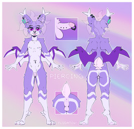 accessory anthro anus backsack balls barbell_piercing blep border butt claws ear_piercing ear_ring erection eyebrow_piercing facial_piercing feet femboy flying frenum_ladder frenum_piercing fur genital_piercing genitals glans hair humanoid_genitalia humanoid_penis jewelry ladder_piercing male male_anthro membrane_(anatomy) membranous_wings multicolored_body navel navel_piercing nipple_piercing nipples nose_piercing nose_ring nude pawpads paws penis penis_accessory penis_piercing perineum piercing pink_genitals prince_albert_piercing purple_body purple_eyes purple_fur purple_genitals purple_hair ring ring_(jewelry) ring_piercing septum_piercing septum_ring short_tail small_penis solo spread_wings tail toes tongue tongue_out tongue_piercing tuft white_body white_border white_genitals wings flightov midnight_flight_(character) bat mammal absurd_res hi_res model_sheet