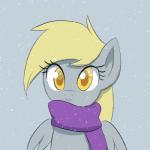 amber_eyes blonde_hair breath clothing feathered_wings feathers female feral fur grey_body grey_feathers grey_fur hair long_hair outside scarf simple_background smile snow snowing solo wings winter yellow_eyes raikoh-illust friendship_is_magic hasbro my_little_pony mythology derpy_hooves_(mlp) equid equine mammal mythological_creature mythological_equine pegasus 1:1 animated low_res short_playtime