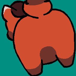 anthro armless biped brown_body brown_fur brown_hair butt featureless_crotch female fur hair looking_away markings multicolored_body multicolored_fur nude orange_body orange_fur rear_view shaking_butt short_hair simple_background solo standing striped_body striped_fur striped_markings striped_tail stripes tail tail_markings twerking white_body white_fur misssloth among_us_twerk kayla_(miss_sloth) ailurid mammal red_panda 1:1 2025 animated colored digital_media_(artwork) low_res meme