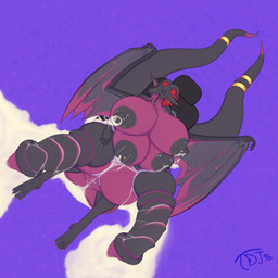 2_penises 2_tails 4_balls 4_breasts anthro balls big_balls big_breasts big_penis bodily_fluids breasts cum excessive_cum excessive_genital_fluids genital_fluids genitals huge_balls huge_breasts huge_penis hyper hyper_balls hyper_breasts hyper_genitalia hyper_penis intersex lactating leaking leaking_cum leaking_milk milk multi_balls multi_breast multi_genitalia multi_penis multi_tail penis prosthetic prosthetic_arm prosthetic_limb tail thedarkjudge96 mythology dragon mythological_creature mythological_scalie scalie 1:1 absurd_res hi_res herm_(lore)