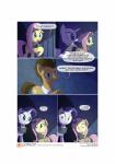 2015 absurd_res border comic cutie_mark dark dialogue digital_media_(artwork) doctor_whooves_(mlp) earth_pony english_text equid equine eyelashes feathered_wings feathers female feral fluttershy_(mlp) friendship_is_magic gashiboka group hasbro hi_res horn horse male mammal mane my_little_pony mythological_creature mythological_equine mythology necktie ominous pegasus pony prison rarity_(mlp) serious shirt_collar text unicorn url white_border wings worried
