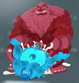 5_fingers 5_toes abs balls barazoku beard big_muscles big_penis blue_arms blue_balls blue_body blue_chest blue_feet blue_fingers blue_hands blue_head blue_legs blue_nipples blue_penis blue_toes bodily_fluids body_hair cum cum_in_ass cum_inflation cum_inside cum_on_ground cum_on_penis facial_hair feet fingers genital_fluids genitals goo_penis hair horn humanoid_feet humanoid_genitalia humanoid_hands humanoid_on_humanoid humanoid_penetrated humanoid_penetrating humanoid_penetrating_humanoid humanoid_penis humanoid_pointy_ears inflation male male/male male_penetrated male_penetrating male_penetrating_male musclegut muscular muscular_humanoid muscular_male mustache nipples not_furry nude nude_humanoid nude_male orgasm pecs penetration penis plantigrade pointy_ears pubes red_arms red_body red_chest red_feet red_fingers red_hair red_hands red_legs red_nipples red_penis red_pubes red_skin red_toes sex size_difference spikes spikes_(anatomy) sweat toes translucent translucent_body tusks chasekit zur'gon_(majinorc) goo_creature goo_humanoid horned_humanoid humanoid orc 2025 hi_res