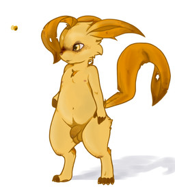 alternate_color anthro anthrofied balls biped digitigrade flaccid foreskin genitals male nipples nude penis pokemorph solo standing coast_(artist) nintendo pokemon fan_character kuchiba-iro eeveelution generation_4_pokemon leafeon pokemon_(species) digital_media_(artwork) hi_res source_request