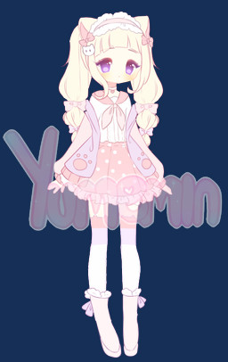 accessory bow_ribbon clothing collar dress female footwear hair_accessory hair_bow hair_ribbon jacket legwear looking_at_viewer purple_eyes ribbons shoes solo stockings topwear yumemin animal_humanoid cat_humanoid felid felid_humanoid feline feline_humanoid humanoid mammal mammal_humanoid alpha_channel