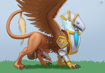 armor ball_tuft balls big_balls big_penis cock_armor feral genitals grass knot male penis plant standing tuft unconvincing_armor testowepiwko heroes_of_might_and_magic heroes_of_might_and_magic_5 might_and_magic mythology ubisoft avian gryphon mythological_avian mythological_creature hi_res