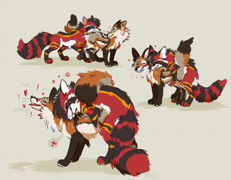 anal anal_knotting anal_penetration animal_genitalia animal_penis breeding_kink canine_genitalia canine_penis doggystyle duo erection feral feral_on_feral feral_penetrated feral_penetrating feral_penetrating_feral fluffy fluffy_tail from_behind_position genitals heart_symbol hip_grab humping knot knotted_penis knotting love male male/male male_penetrated male_penetrating male_penetrating_male passionate penetration penile penile_penetration penis penis_tip sex sheath tail kryotea akira_(character) forlore_(character) canid canine canis coyote fox mammal procyonid raccoon wolf hi_res