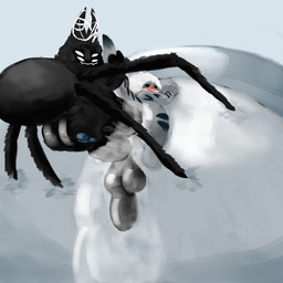2_penises anthro balls belly big_balls big_belly big_penis bodily_fluids cum cum_ballooning cum_in_vagina cum_inflation cum_inside duo forced genital_fluids genitals huge_belly hyper hyper_belly hyper_inflation inflation male male/male male_penetrated male_penetrating male_penetrating_male multi_genitalia multi_penis penetration penis rape sex smile atlant_62_1 aquatic arachnid arthropod fish requiem_shark shark spider tiger_shark 1:1 2025 hi_res