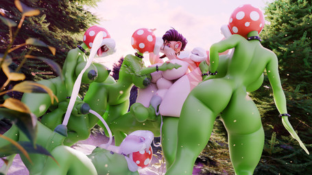 anthro anus big_butt bodily_fluids breast_squish breasts butt cum cum_drip cum_in_mouth cum_in_vagina cum_inside cum_on_face dripping ejaculation female female/female forest from_behind_position full_nelson full_nelson_(legs_held) genital_fluids genitals group intersex kiss_on_lips kissing male male/female masturbation nipple_piercing nipples nude orgasm outside outside_sex piercing plant sex squish thick_thighs tongue tongue_out tree vaginal_fluids vaginal_squirting vulva dododragon56 mario_bros nintendo toofer elemental_creature felid feline flora_fauna mammal piranha_plant prehistoric_species saber-toothed_tiger 16:9 3d_(artwork) 4k absurd_res blender_(artwork) blender_cycles_(artwork) digital_media_(artwork) hi_res widescreen