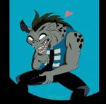 clothed clothing male solo bob-jiggles batman_beyond dc_comics woof_the_hyena_(dc) hybrid hyena mammal spotted_hyena absurd_res alpha_channel hi_res