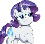 blue_eyes blue_eyeshadow eyeshadow female feral fur hair horn makeup purple_hair simple_background solo standing transparent_background white_body white_fur sirmasterdufel friendship_is_magic hasbro my_little_pony mythology rarity_(mlp) equid equine mammal mythological_creature mythological_equine unicorn 2013 alpha_channel animated digital_media_(artwork) low_res pixel_(artwork) pixel_animation short_playtime