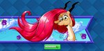 a_tiapa anthro eyewear female glasses hair nerd red_hair solo tall_girl wind la_tiapat clash_royale hi_res icon