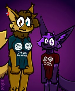 anthro big_breasts big_ears blush blush_lines breasts chastity_cage chastity_device clothed clothing clothing_lift d20 dice duo ear_blush ear_piercing ear_ring ear_tuft female footprint fur genitals hair heterochromia male markings neck_tuft nipple_piercing nipples pawprint pawprint_(marking) piercing purple_body purple_eyes purple_fur purple_hair ring_piercing shirt shirt_lift t-shirt text text_on_clothing text_on_shirt text_on_topwear tongue tongue_out topwear tuft vulva roxo_(artist) among_us innersloth mythology crewmate_(among_us) roxo canid canine dragon fennec_fox fox furred_dragon furred_scalie mammal mythological_creature mythological_scalie scalie true_fox animated no_sound short_playtime signature video