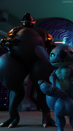armor balls big_balls big_penis blue_body duo female genitals hand_on_belly hand_on_penis headgear helmet humanoid_genitalia humanoid_penis looking_at_viewer male penis pregnant pregnant_female short size_difference tall thick_thighs lamb_man26 camseven_(modeler) coolmaster98_(modeler) disney halo_(series) lilo_and_stitch microsoft xbox_game_studios stitch_(lilo_and_stitch) alien experiment_(lilo_and_stitch) humanoid sangheili 9:16 hi_res
